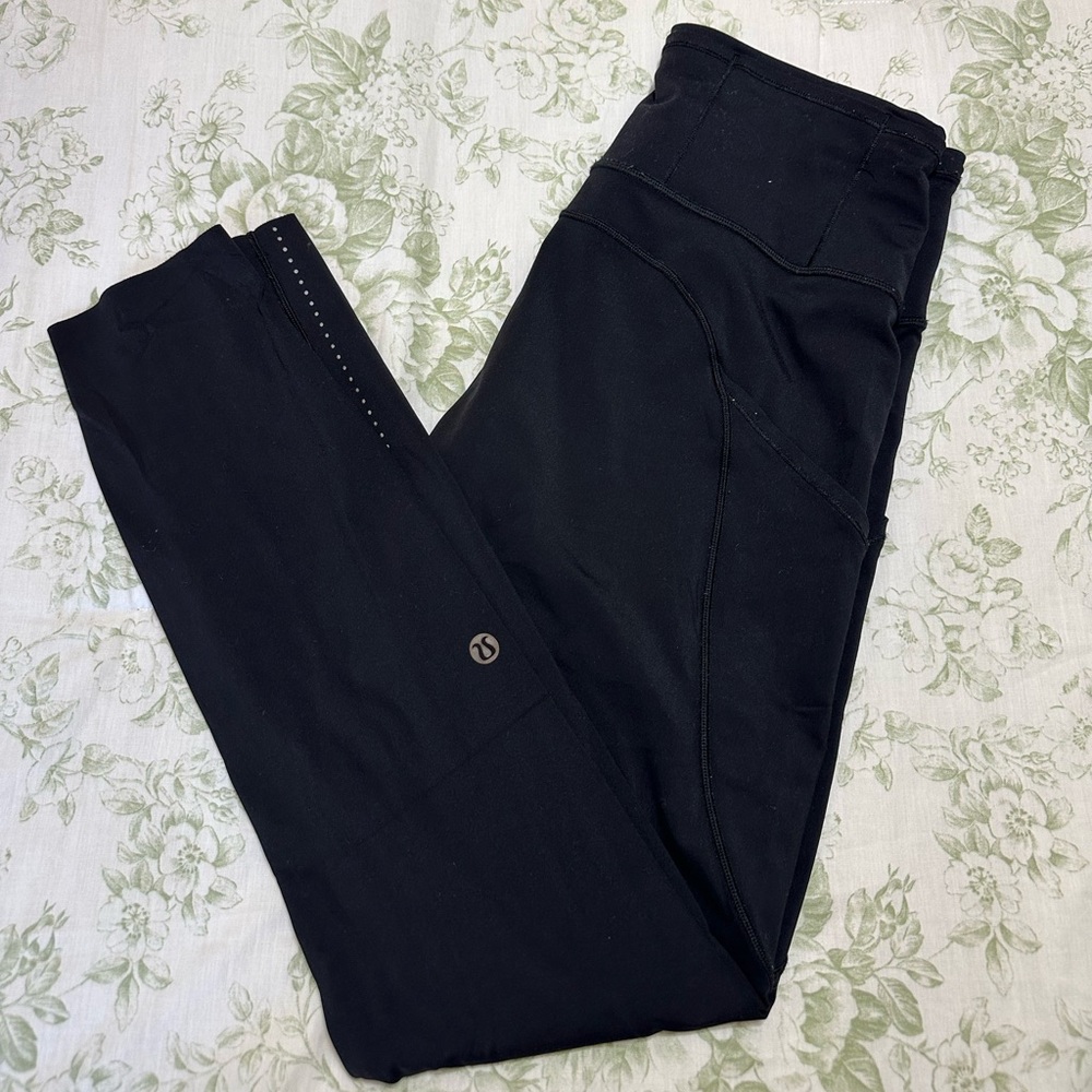 Black Lululemon Leggings with Pockets